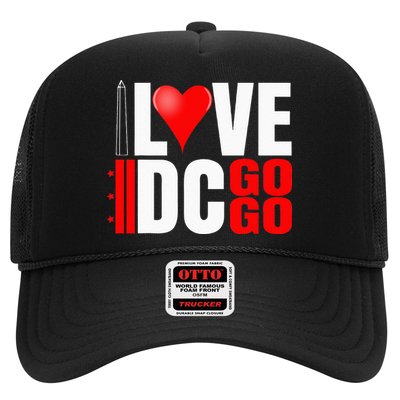 Washington DC Nations Capitol I Love Go Go Music Trucker Hat