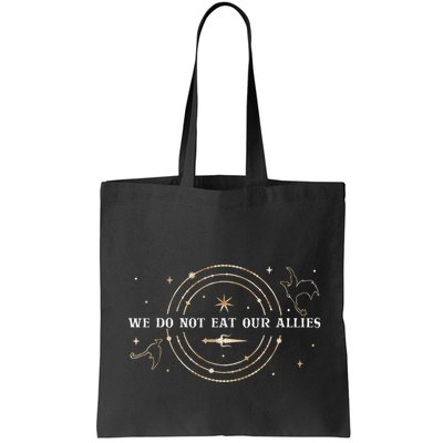 We Do Not Eat Our Allies Dragon Rider Wing Book Bookish Gift Bag