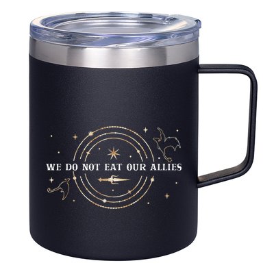 We Do Not Eat Our Allies Dragon Rider Wing Book Bookish Gift 12oz Stainless Steel Coffee Mug