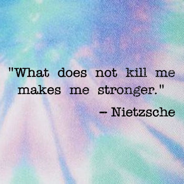 What Does Not Kill Me Makes Me Stronger Nietzsche Legacy Tie Dye Trucker Hat
