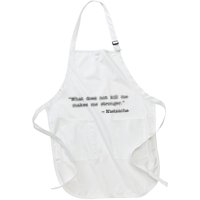 What Does Not Kill Me Makes Me Stronger Nietzsche Apron
