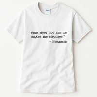 What Does Not Kill Me Makes Me Stronger Nietzsche Tall T-Shirt