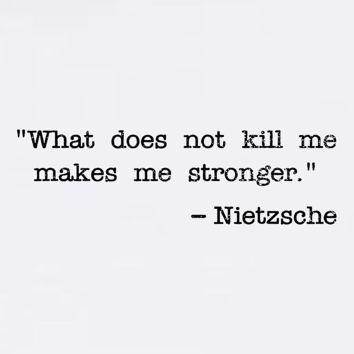 What Does Not Kill Me Makes Me Stronger Nietzsche Sustainable Bucket Hat