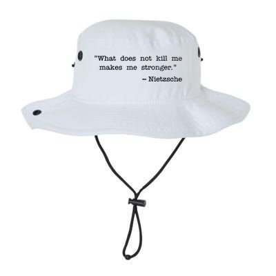 What Does Not Kill Me Makes Me Stronger Nietzsche Bucket Hat