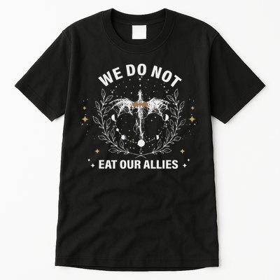 We Do Not Eat Our Allies Dragon Rider 4th Wing Book Bookish Tall T-Shirt