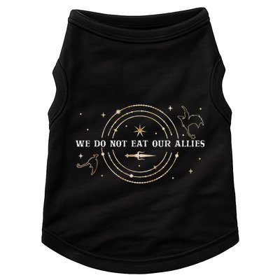 We Do Not Eat Our Allies Dragon Rider Wing Book Bookish Doggie Tank