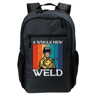 Welder Dad National Welding Month Weld Equipt Welding Gift Daily Commute Backpack