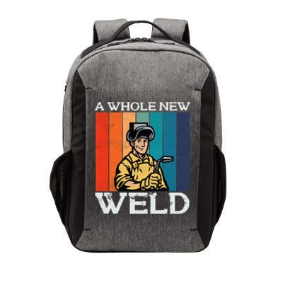 Welder Dad National Welding Month Weld Equipt Welding Gift Vector Backpack