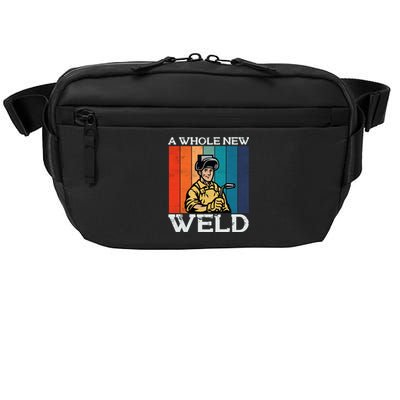 Welder Dad National Welding Month Weld Equipt Welding Gift Crossbody Pack