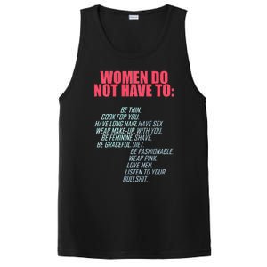 Women Do Not Have To Feminist PosiCharge Competitor Tank