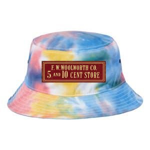 Woolworth Defunct Old Store Tie Dye Newport Bucket Hat