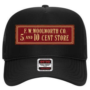 Woolworth Defunct Old Store High Crown Mesh Back Trucker Hat