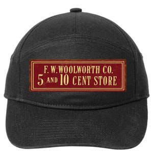 Woolworth Defunct Old Store 7-Panel Snapback Hat