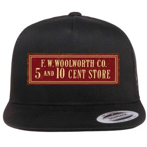 Woolworth Defunct Old Store Flat Bill Trucker Hat