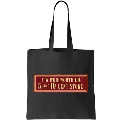 Woolworth Defunct Old Store Tote Bag