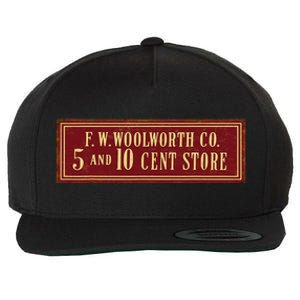 Woolworth Defunct Old Store Wool Snapback Cap