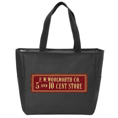 Woolworth Defunct Old Store Zip Tote Bag