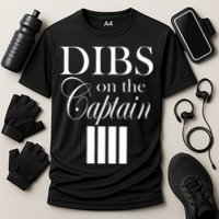 Women Dibs On The Captain Cooling Performance Crew T-Shirt
