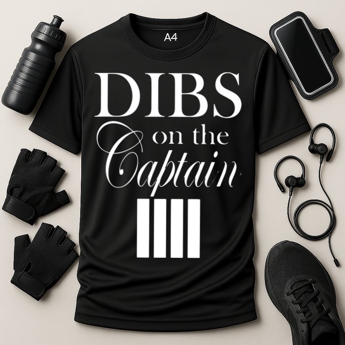 Women Dibs On The Captain Cooling Performance Crew T-Shirt