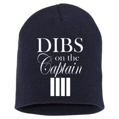 Women Dibs On The Captain Short Acrylic Beanie