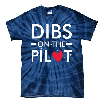 Womens Dibs On The Pilot Tie-Dye T-Shirt