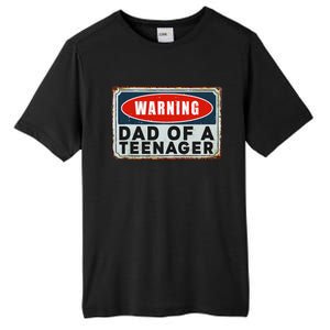 Warning Dad Of A Nager Funny 13 Years Old Nage Humor Tall Fusion ChromaSoft Performance T-Shirt