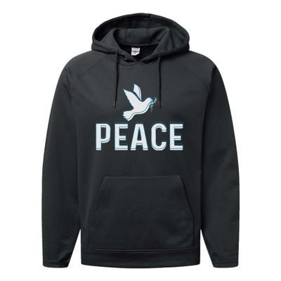 World Day Of Peace Graphic Performance Fleece Hoodie