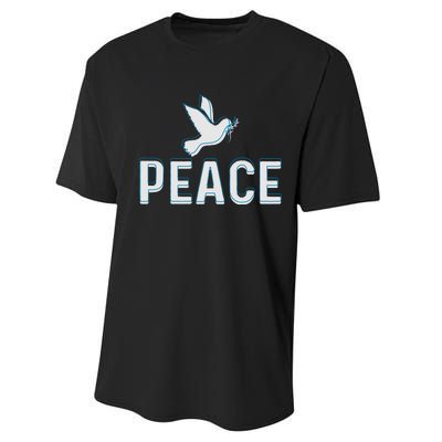 World Day Of Peace Graphic Performance Sprint T-Shirt