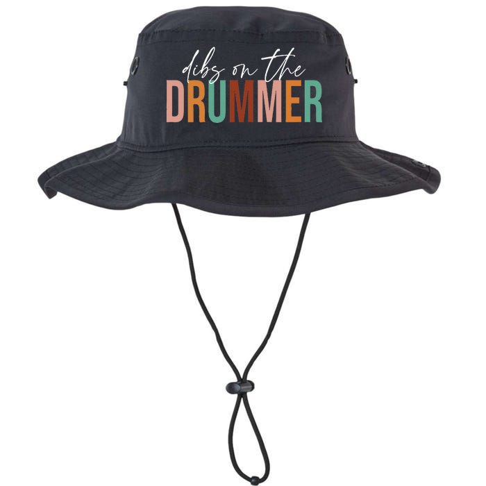 Wife Dibs On The Drummer Funny Drummer  Legacy Cool Fit Booney Bucket Hat