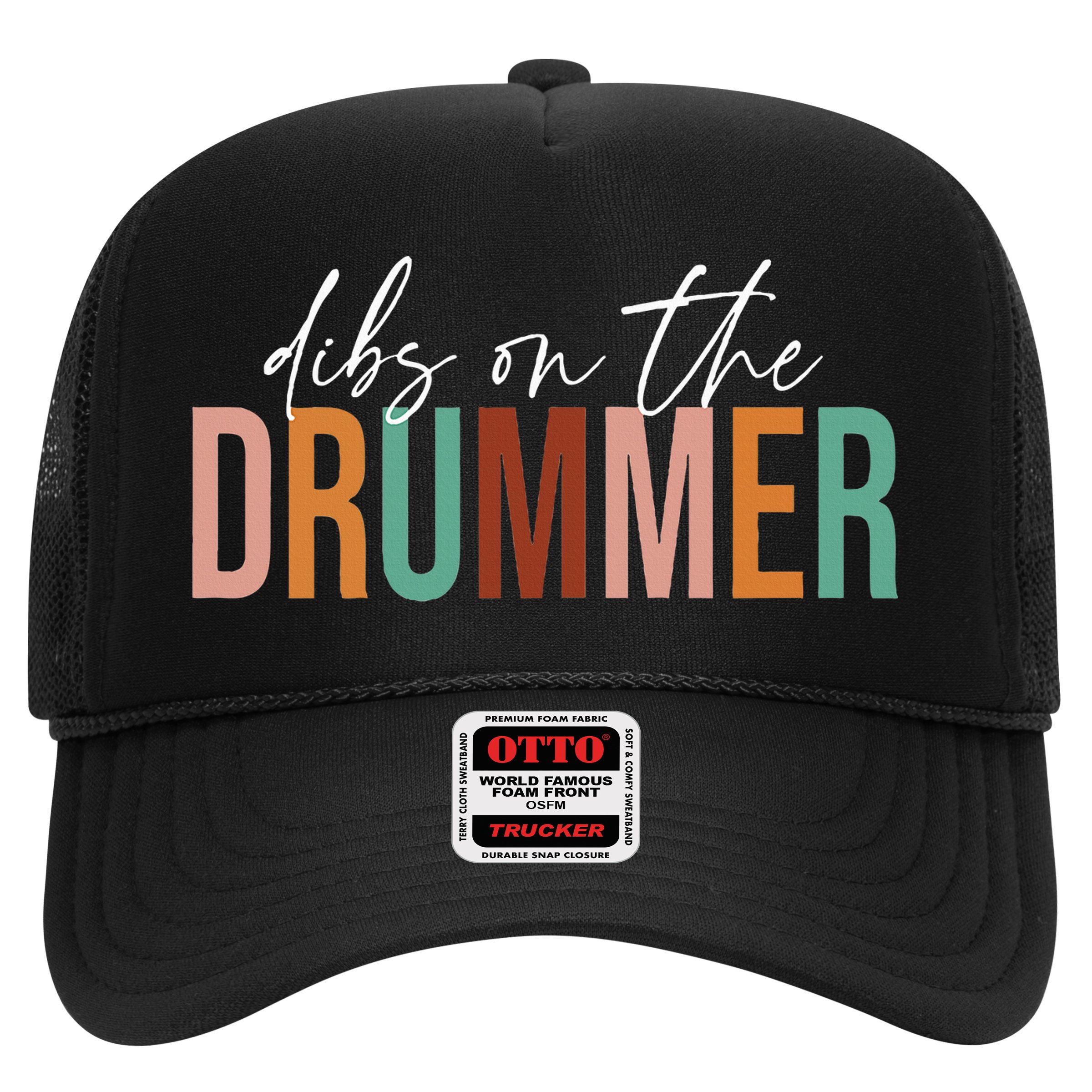 Wife Dibs On The Drummer Funny Drummer  Hat