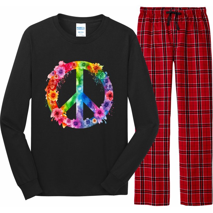 World Day of Peace Signs International of Peace Long Sleeve Pajama Set