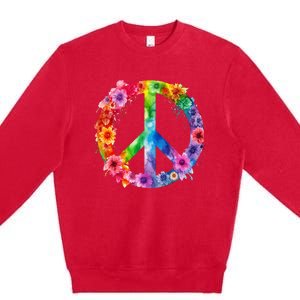 World Day of Peace Signs International of Peace Premium Crewneck Sweatshirt