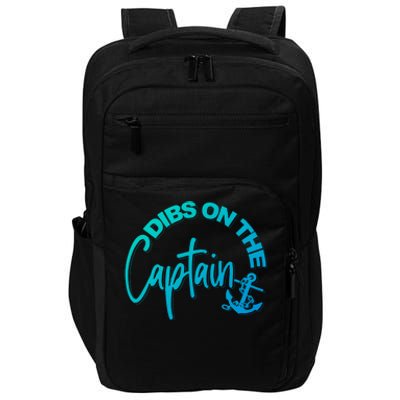 Wife Dibs On The Captain Gift Impact Tech Backpack