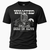 Wanted Dead Or Alive Cooling Performance Crew T-Shirt