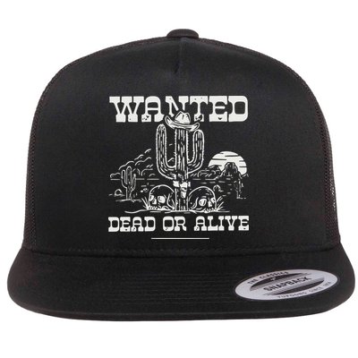 Wanted Dead Or Alive Flatbill Hat
