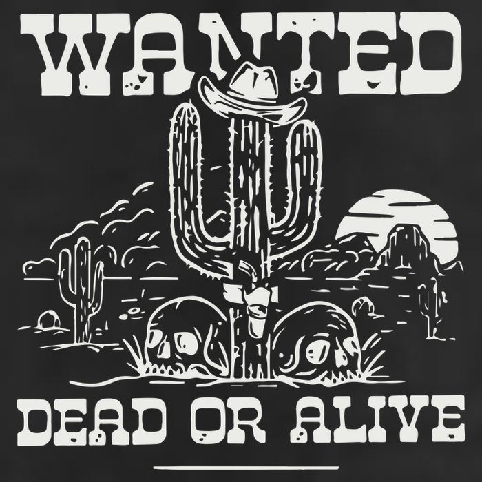 Wanted Dead Or Alive Golf Towel