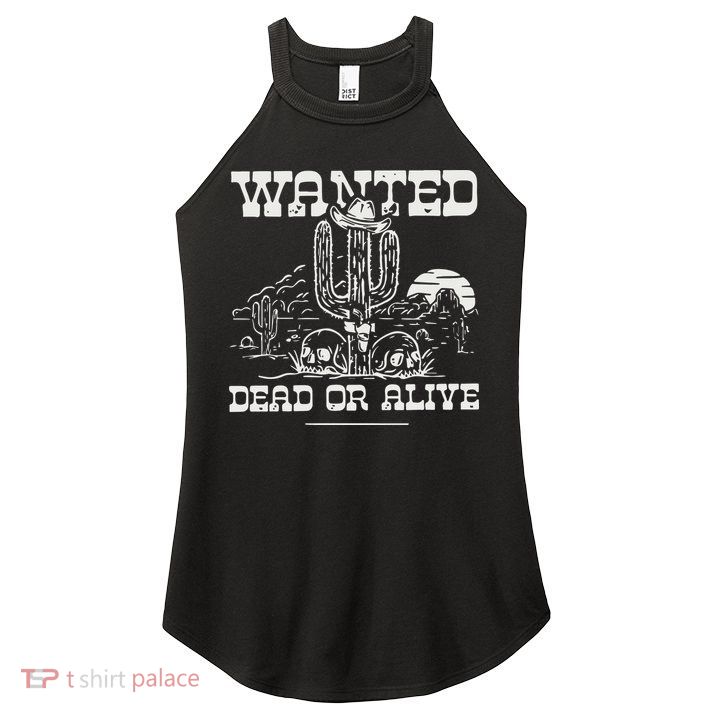 Wanted Dead Or Alive Women's Perfect Tri Rocker Tank