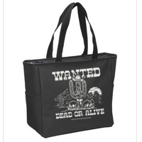 Wanted Dead Or Alive Zip Tote Bag