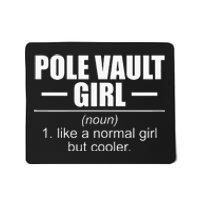 Womens Definition Pole Vault Girl Athlete High Jump Gift Vaulting Mousepad