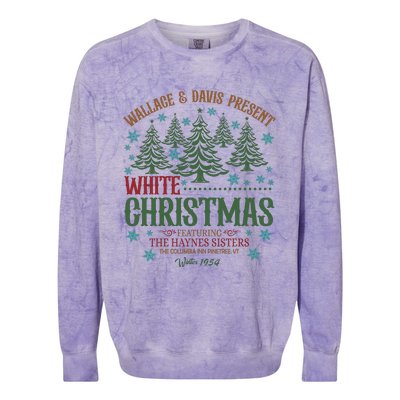 Wallace & David Present White Christmas Wallace & David Christmas M Colorblast Crewneck Sweatshirt