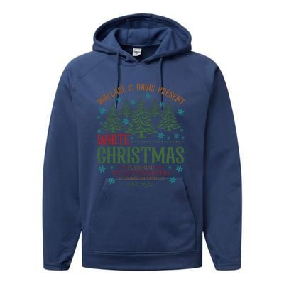 Wallace & David Present White Christmas Wallace & David Christmas M Performance Fleece Hoodie