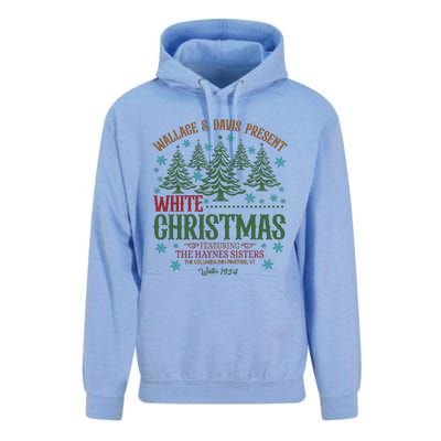 Wallace & David Present White Christmas Wallace & David Christmas M Unisex Surf Hoodie