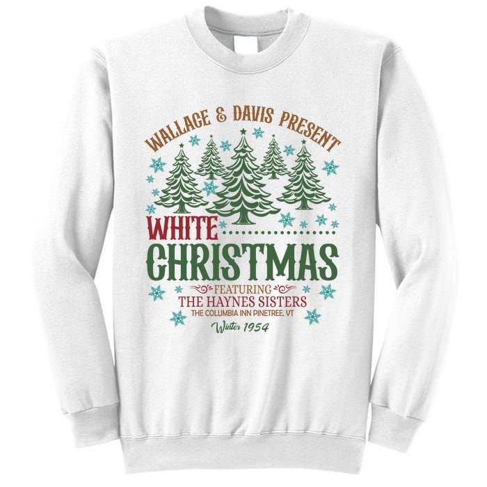 Wallace & David Present White Christmas Wallace & David Christmas M Sweatshirt