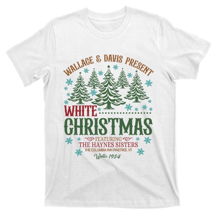 Wallace & David Present White Christmas Wallace & David Christmas M T-Shirt