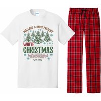 Wallace & David Present White Christmas Wallace & David Christmas M Pajama Set