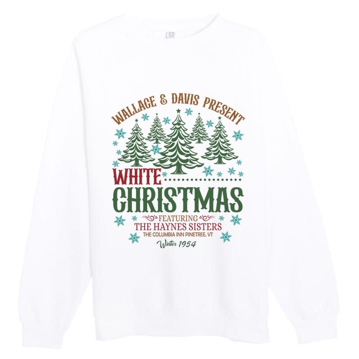 Wallace & David Present White Christmas Wallace & David Christmas M Premium Crewneck Sweatshirt