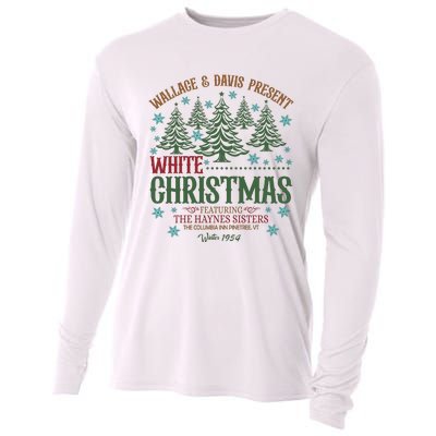 Wallace & David Present White Christmas Wallace & David Christmas M Cooling Performance Long Sleeve Crew