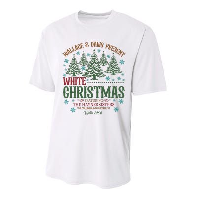 Wallace & David Present White Christmas Wallace & David Christmas M Performance Sprint T-Shirt