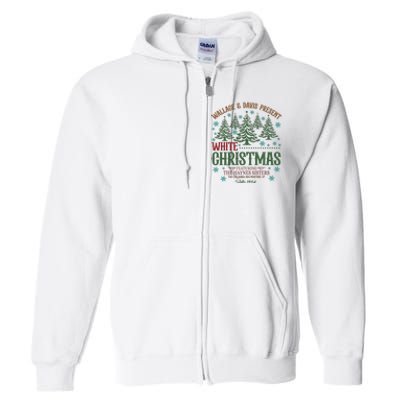 Wallace & David Present White Christmas Wallace & David Christmas M Full Zip Hoodie