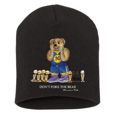 Warriorstalk Dont Poke The Bear Short Acrylic Beanie